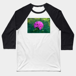 Pink Phlox Baseball T-Shirt